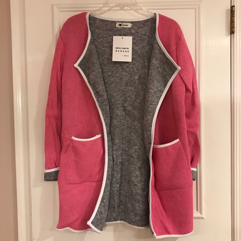 New with tags Helcarcii sweater jacket